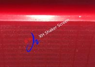 Максимум красного цвета напряг панели экрана полиуретана подачи сальто для добычи угля