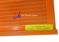 Линейные красные панели экрана полиуретана оранжевого желтого цвета не легкие для того чтобы преградить отверстия